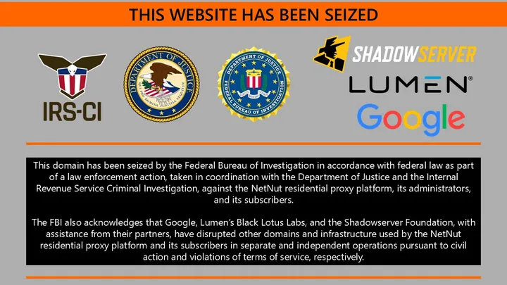 Takedown: Disrupting the Netnut Residential Proxy Botnet
