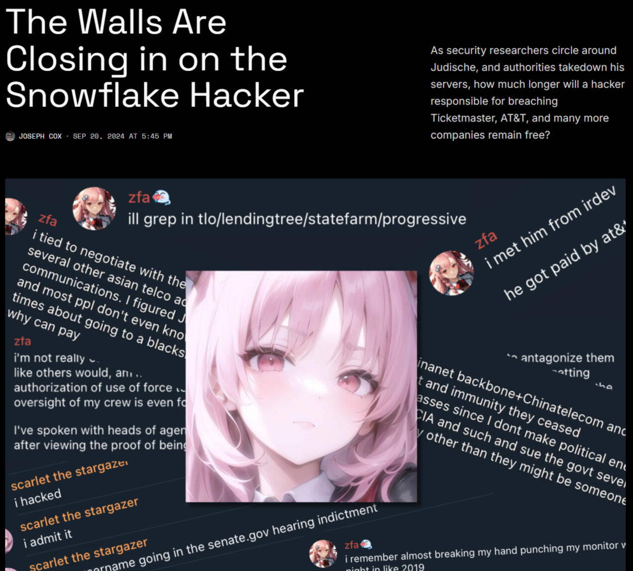 The Walls Are Closing In on the Snowflake Hacker